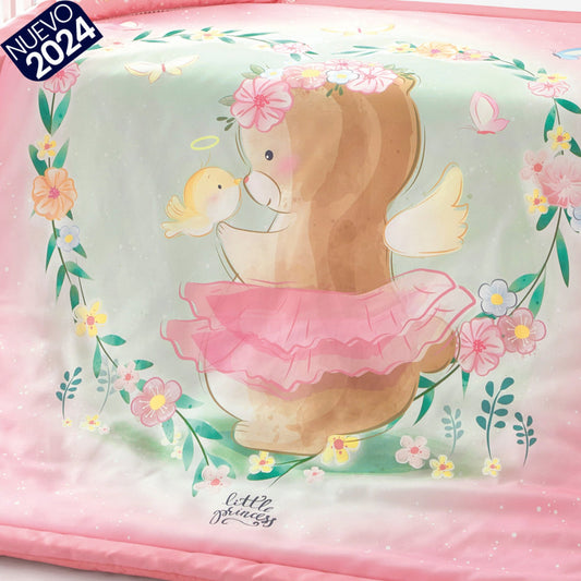 Set de Edredón Regina Baby® OSITA BAILARINA