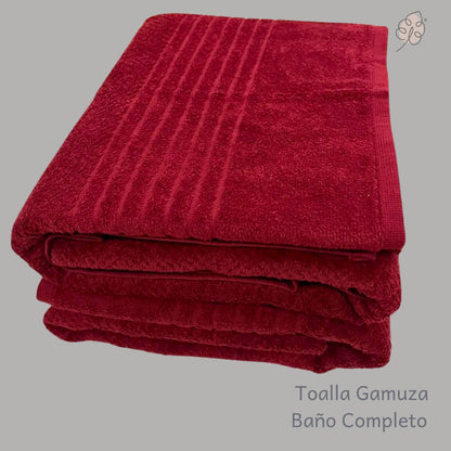 TOALLA TIPO GAMUZA BAÑO COMPLETO